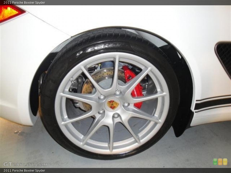 2011 Porsche Boxster Spyder Wheel and Tire Photo #50485159