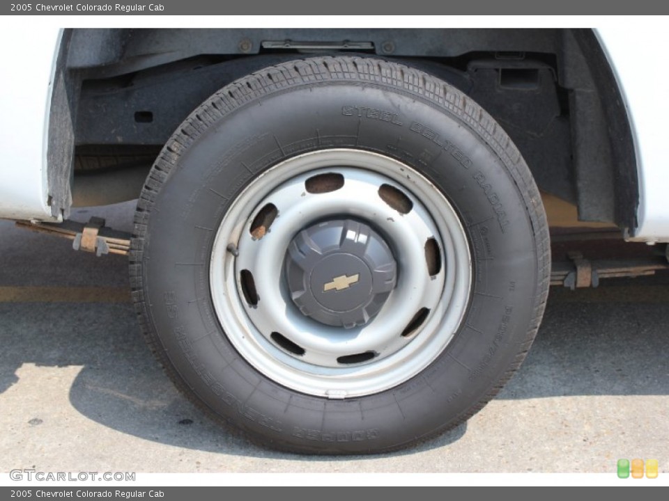 2005 Chevrolet Colorado Regular Cab Wheel and Tire Photo #50488590