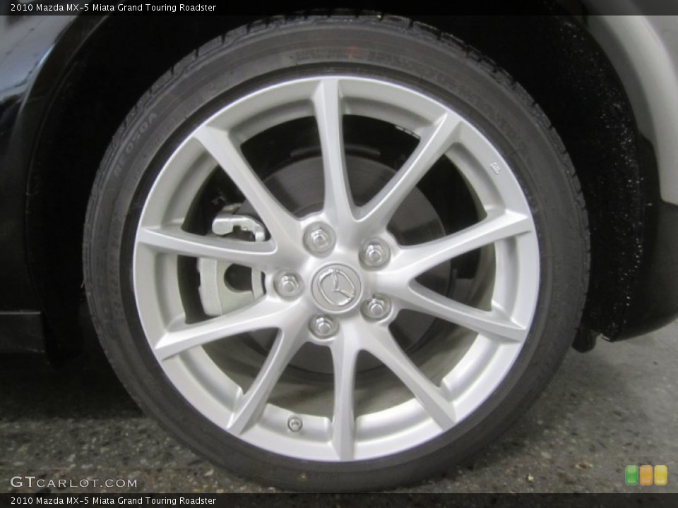 2010 Mazda MX-5 Miata Grand Touring Roadster Wheel and Tire Photo #50493061