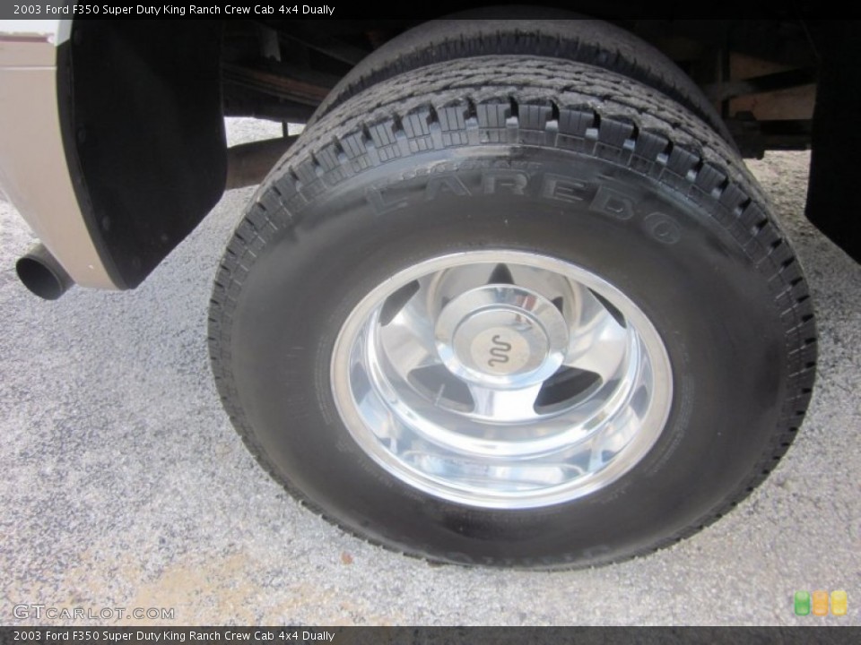 2003 Ford F350 Super Duty Wheels and Tires