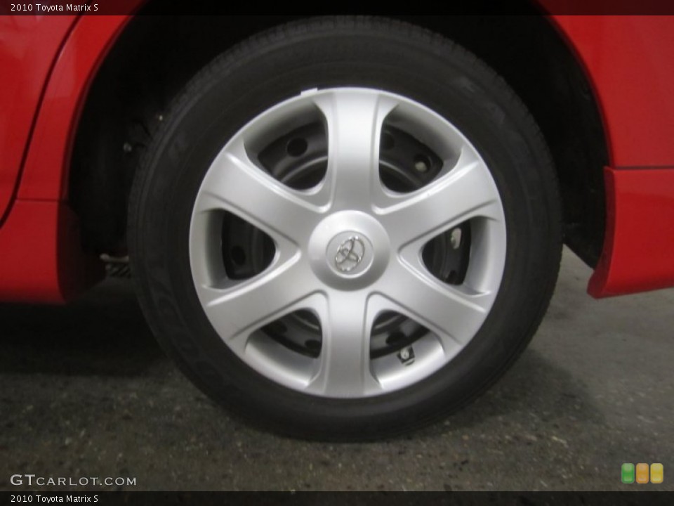 2010 Toyota Matrix S Wheel and Tire Photo #50495701