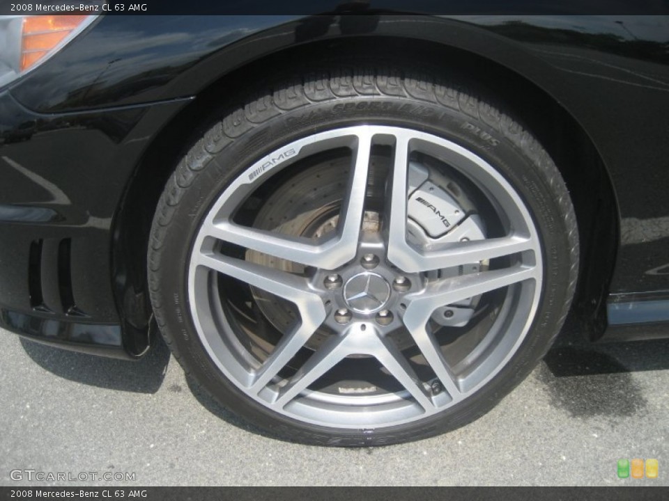 2008 Mercedes-Benz CL 63 AMG Wheel and Tire Photo #50495905