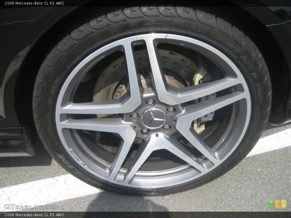 2008 Mercedes-Benz CL 63 AMG Wheel and Tire Photo #50495923