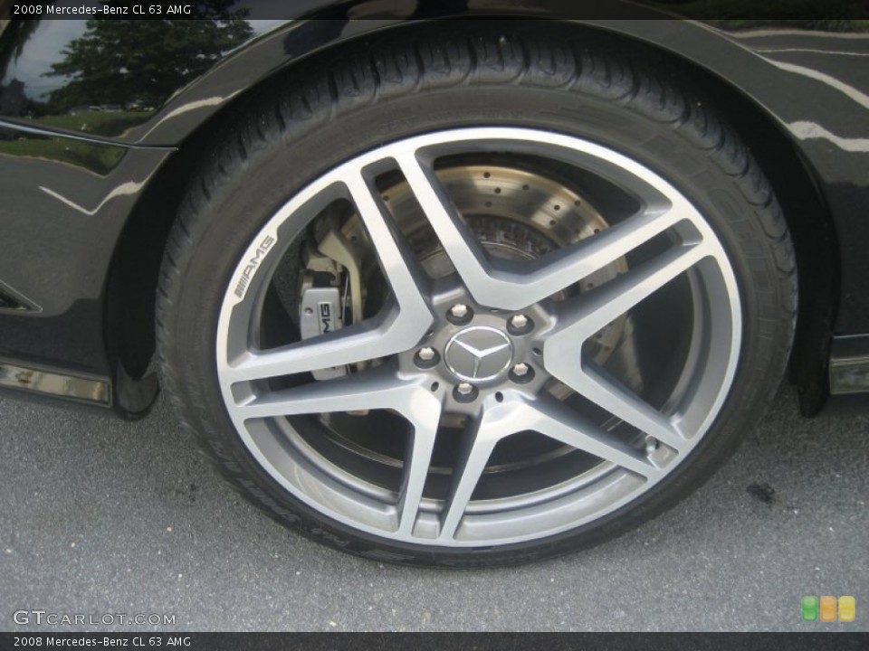 2008 Mercedes-Benz CL 63 AMG Wheel and Tire Photo #50495935