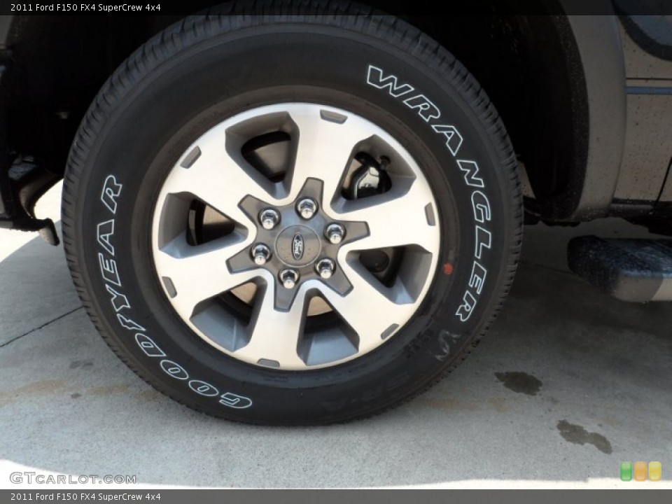 2011 Ford F150 FX4 SuperCrew 4x4 Wheel and Tire Photo #50498729