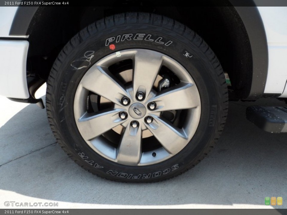 2011 Ford F150 FX4 SuperCrew 4x4 Wheel and Tire Photo #50499551