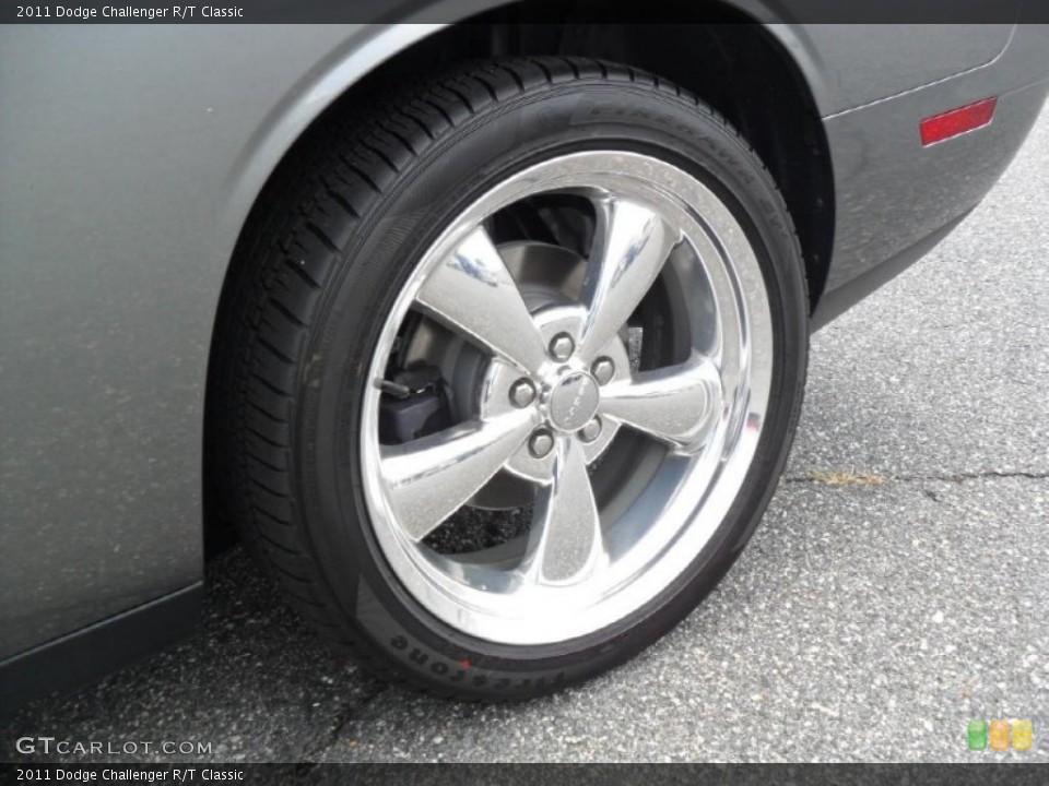 2011 Dodge Challenger R/T Classic Wheel and Tire Photo #50499851