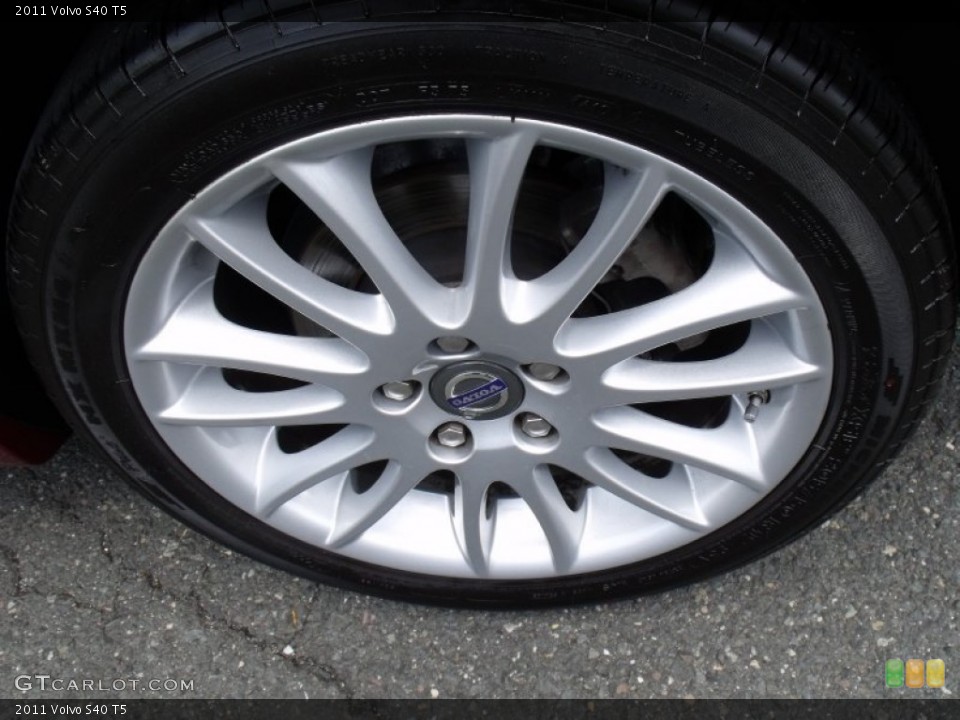 2011 Volvo S40 T5 Wheel and Tire Photo #50501285