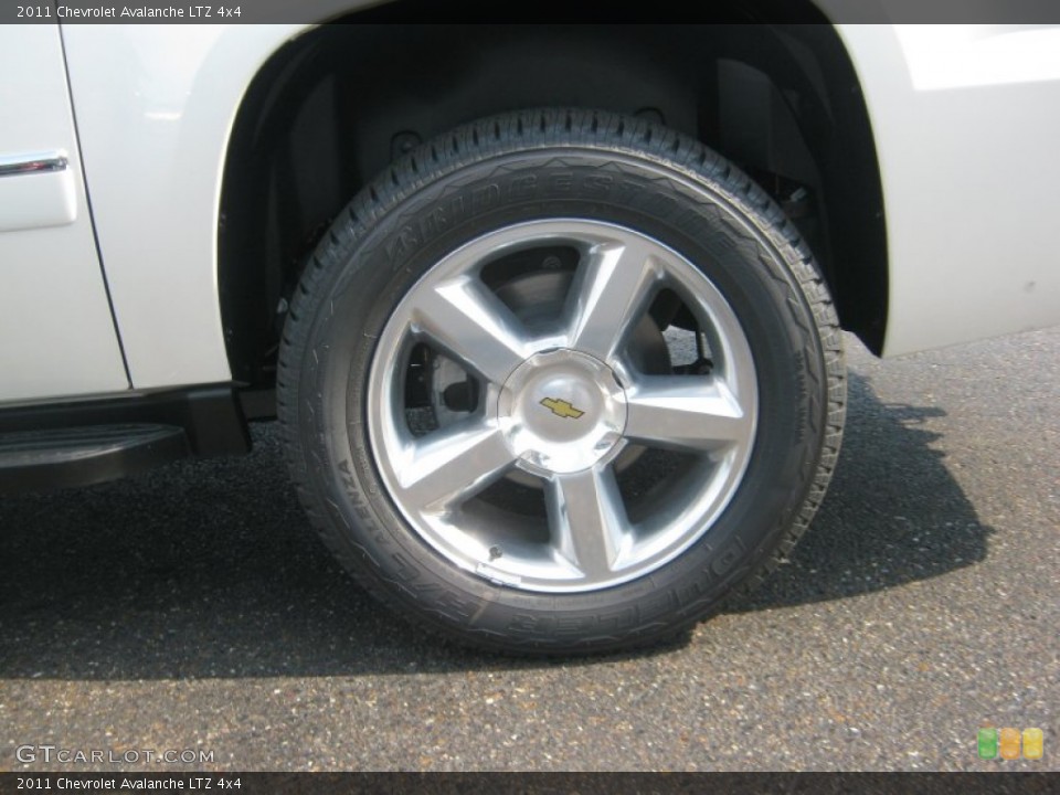 2011 Chevrolet Avalanche LTZ 4x4 Wheel and Tire Photo #50502622
