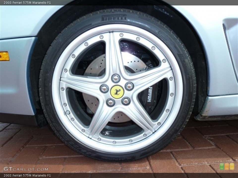 2003 Ferrari 575M Maranello F1 Wheel and Tire Photo #50503297