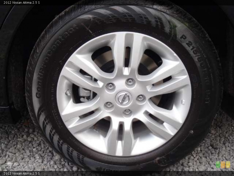 2012 Nissan Altima 2.5 S Wheel and Tire Photo #50504884