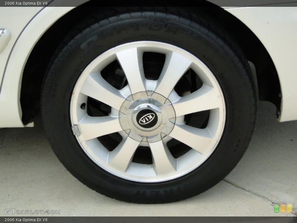 2006 Kia Optima EX V6 Wheel and Tire Photo #50506633