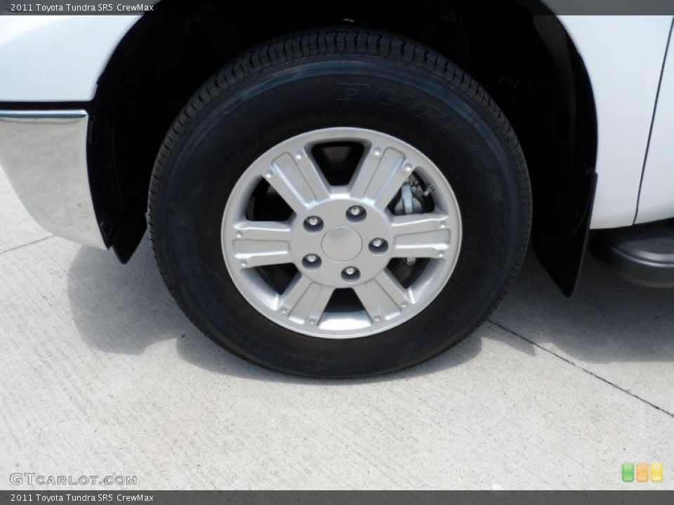 2011 Toyota Tundra SR5 CrewMax Wheel and Tire Photo #50508385