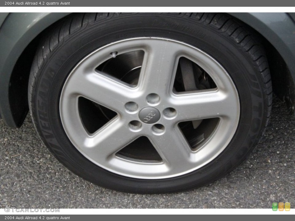 2004 Audi Allroad 4.2 quattro Avant Wheel and Tire Photo #50509321