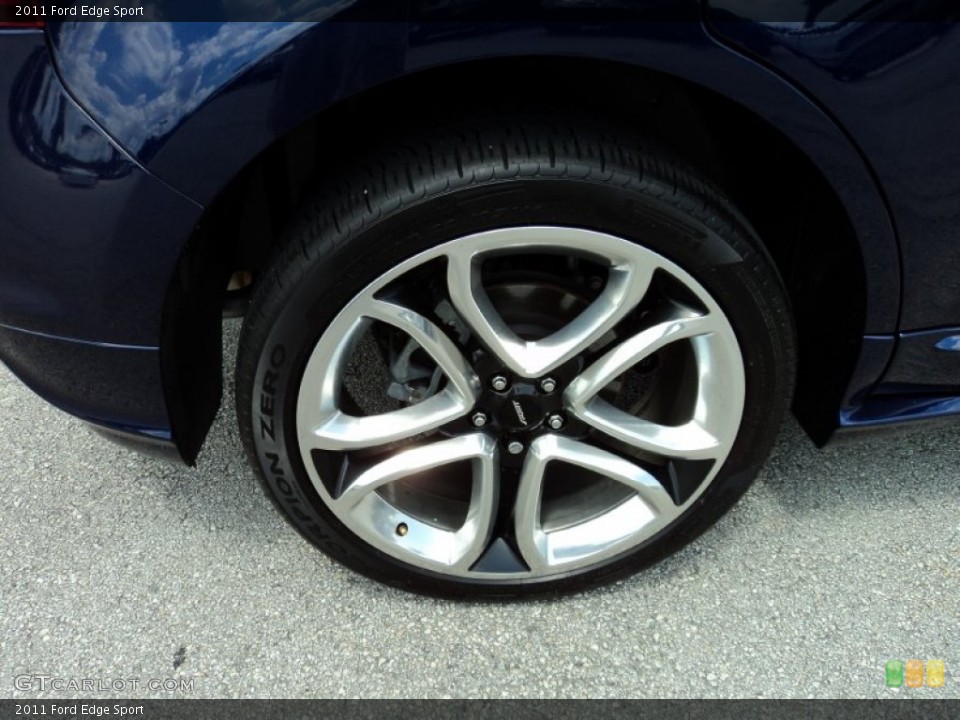 2011 Ford Edge Sport Wheel and Tire Photo #50510443
