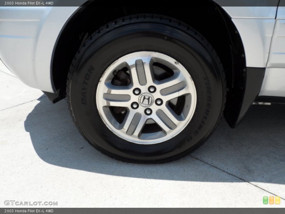 2003 Honda Pilot EX-L 4WD Wheel and Tire Photo #50511754
