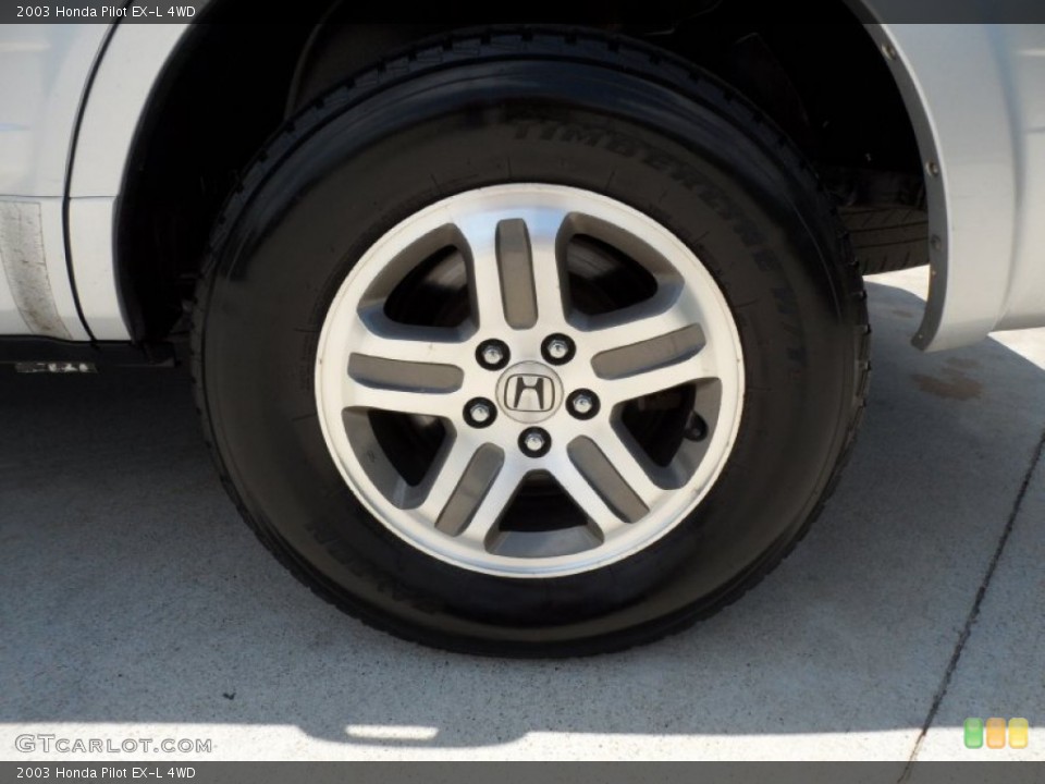 2003 Honda Pilot EX-L 4WD Wheel and Tire Photo #50511778