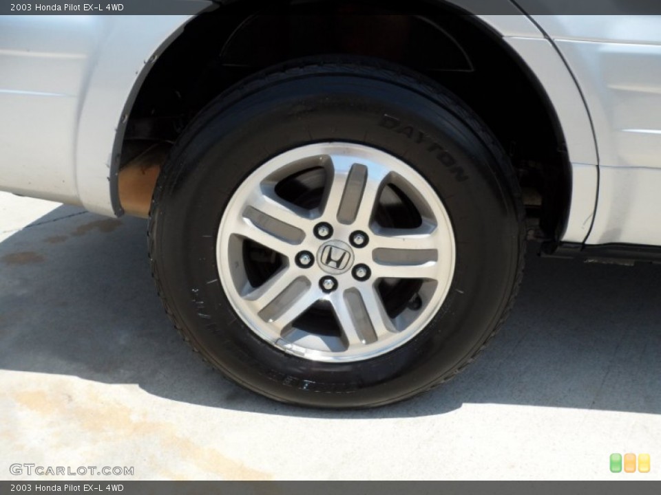 2003 Honda Pilot EX-L 4WD Wheel and Tire Photo #50511793