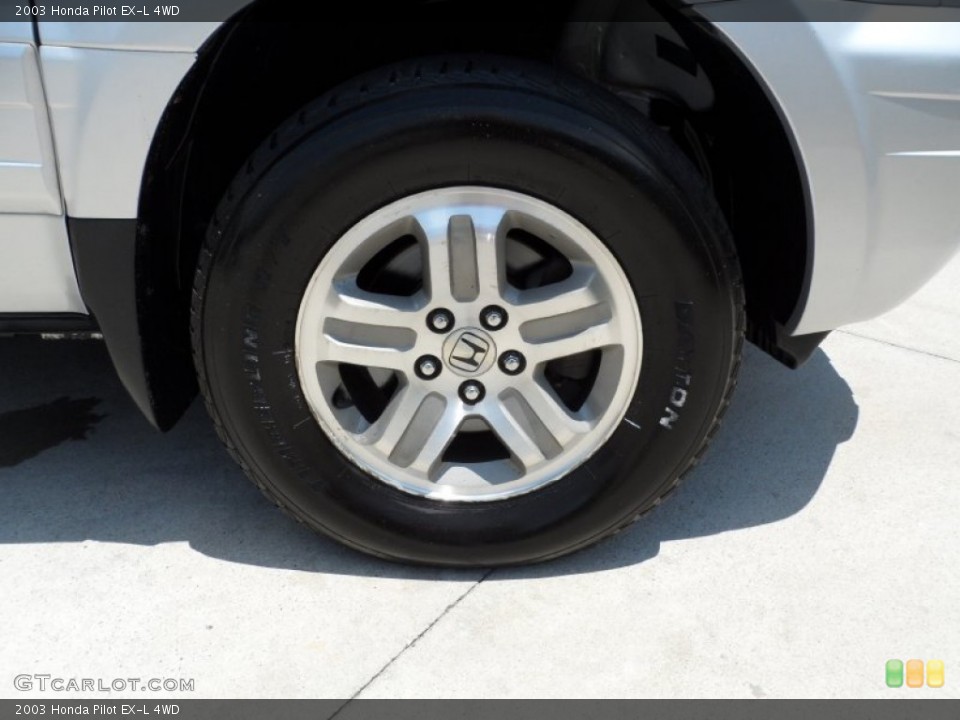2003 Honda Pilot EX-L 4WD Wheel and Tire Photo #50511808