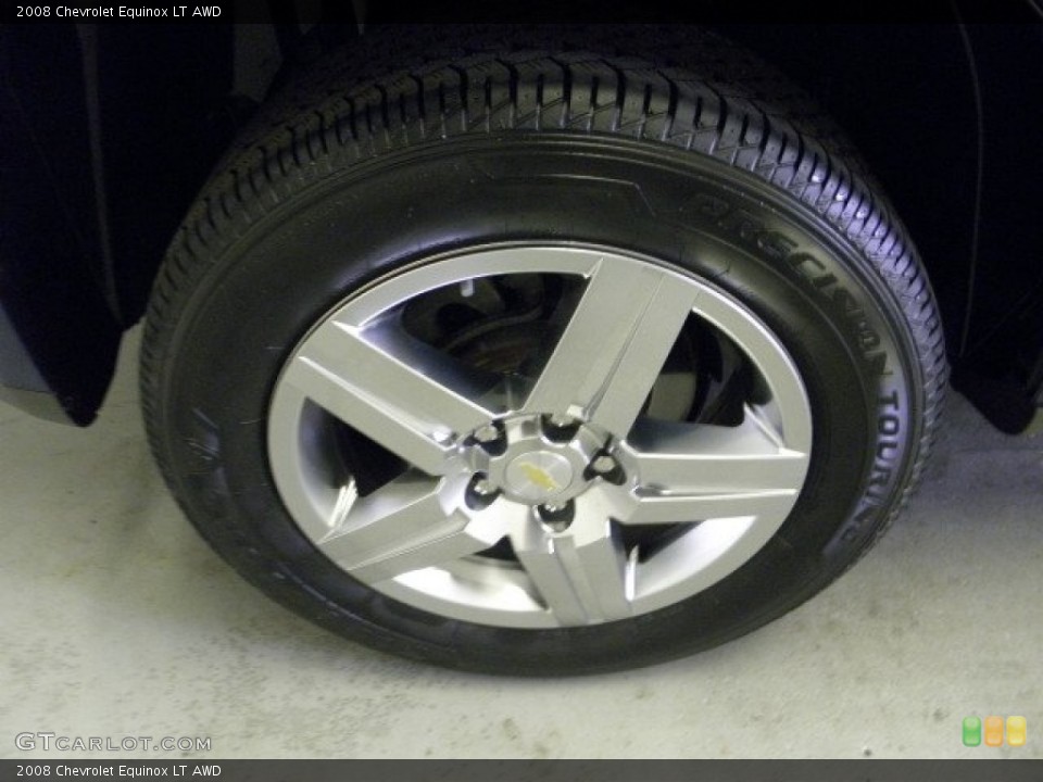 2008 Chevrolet Equinox LT AWD Wheel and Tire Photo #50512555