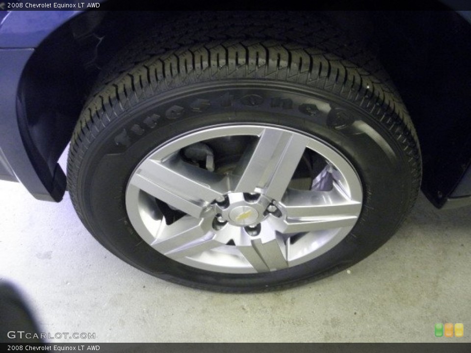2008 Chevrolet Equinox LT AWD Wheel and Tire Photo #50512765