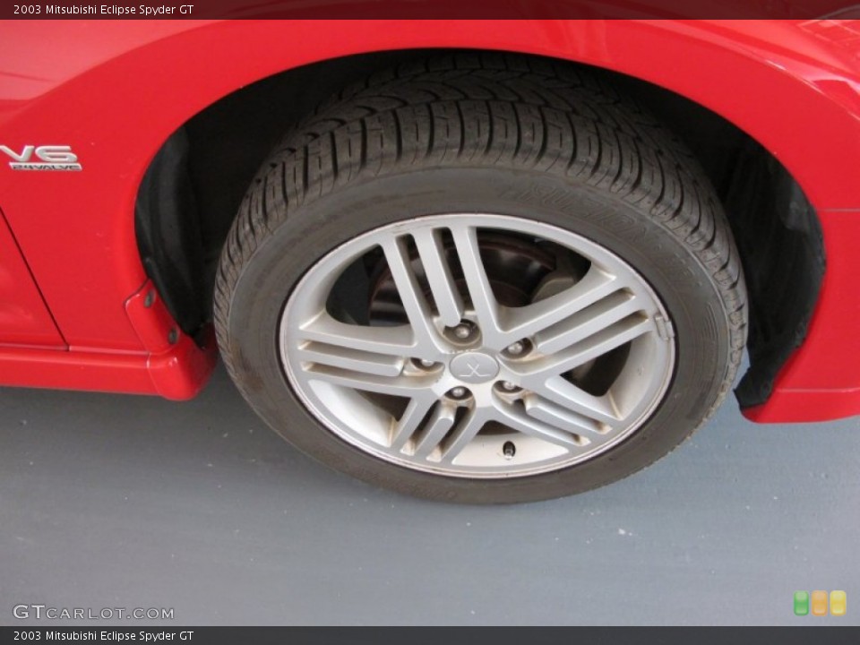 2003 Mitsubishi Eclipse Spyder GT Wheel and Tire Photo #50516005