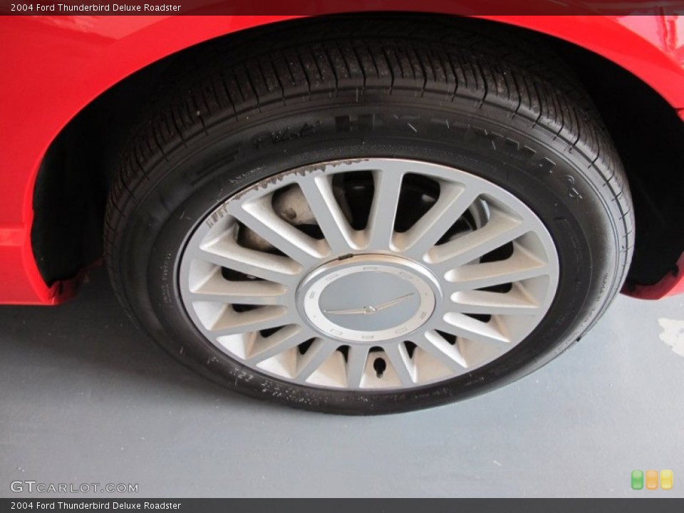 2004 Ford Thunderbird Deluxe Roadster Wheel and Tire Photo #50516245