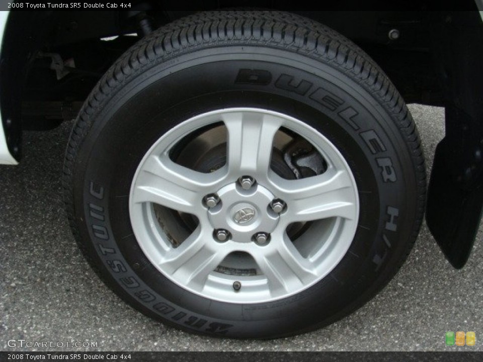 2008 Toyota Tundra SR5 Double Cab 4x4 Wheel and Tire Photo #50516854