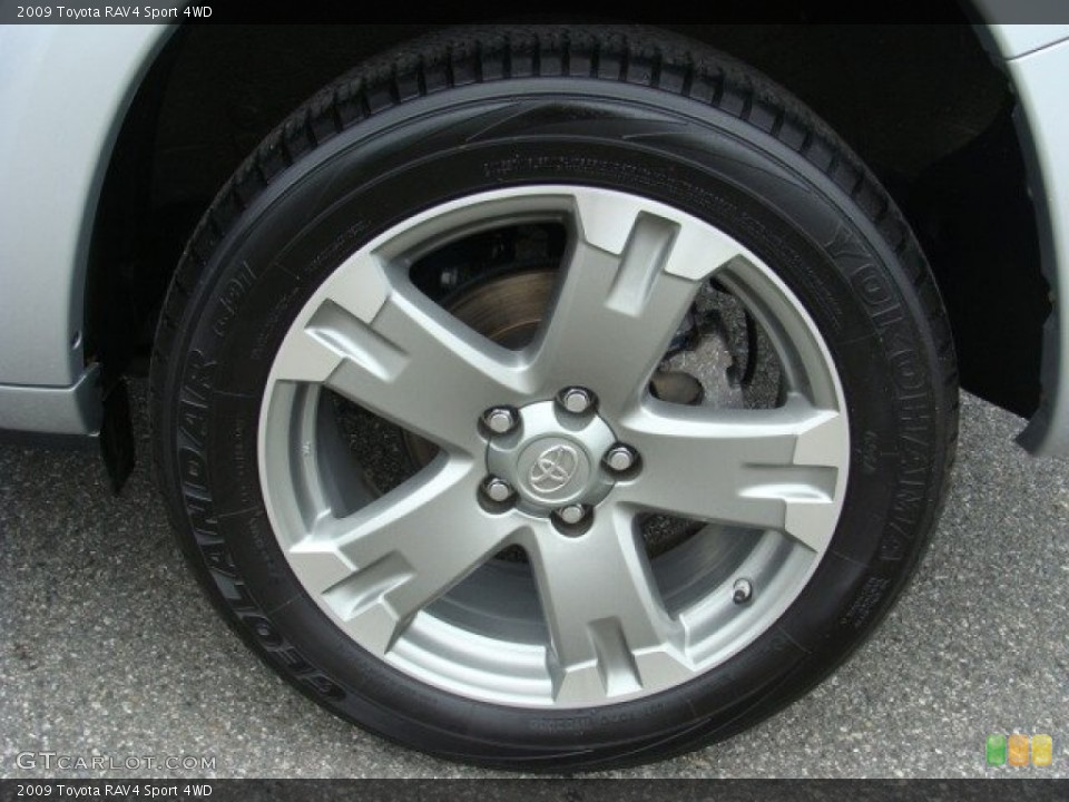 2009 Toyota RAV4 Sport 4WD Wheel and Tire Photo #50517061