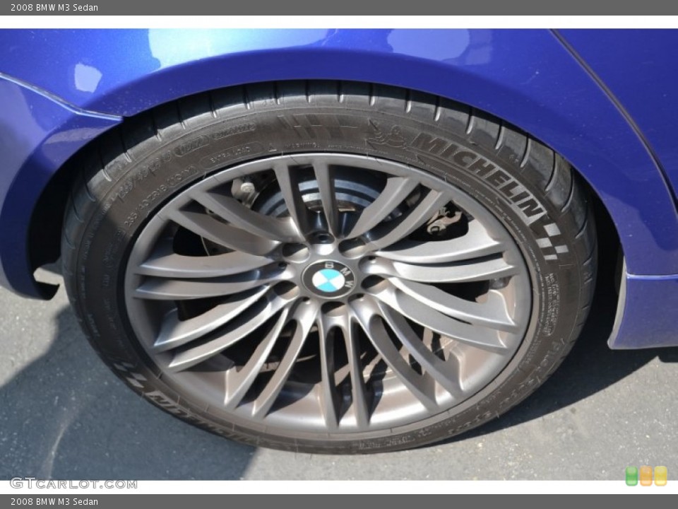 2008 BMW M3 Sedan Wheel and Tire Photo #50518450