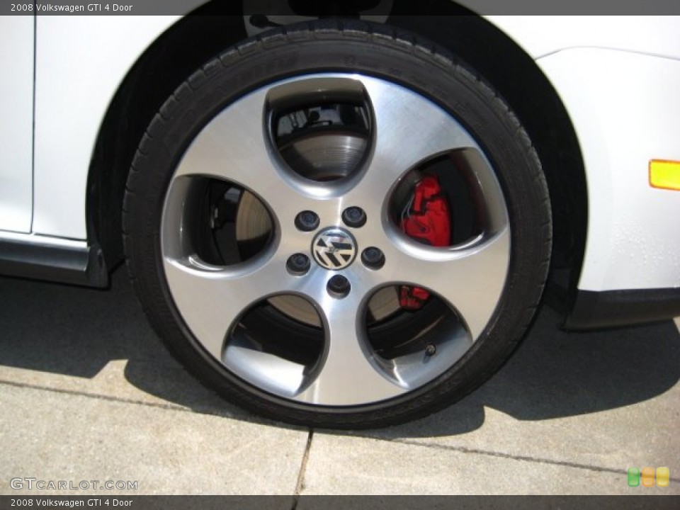 2008 Volkswagen GTI 4 Door Wheel and Tire Photo #50521360