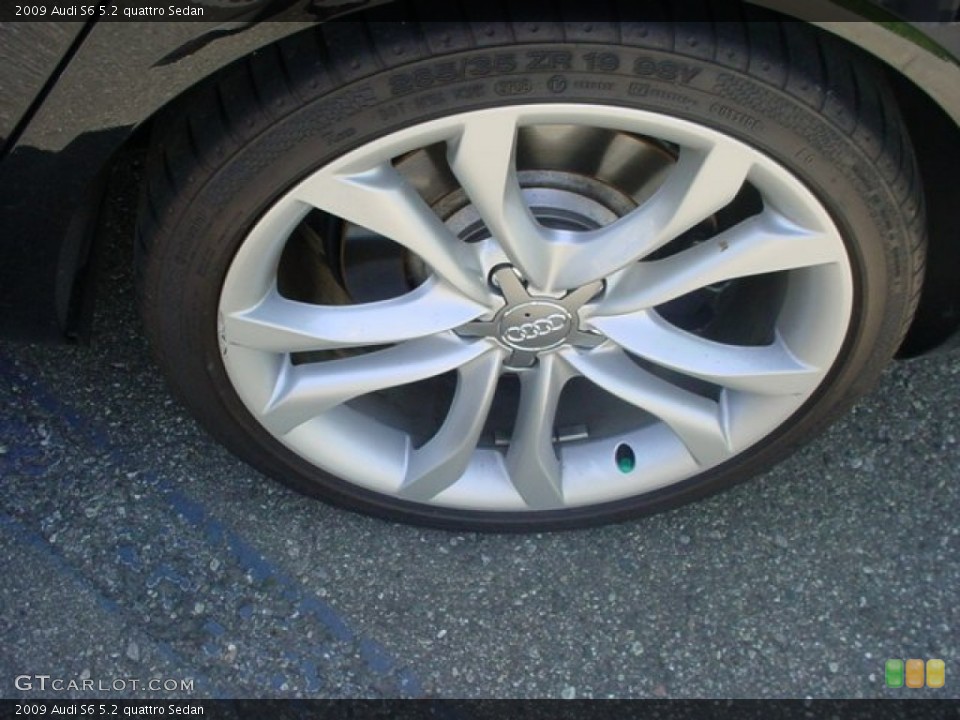 2009 Audi S6 5.2 quattro Sedan Wheel and Tire Photo #50521780