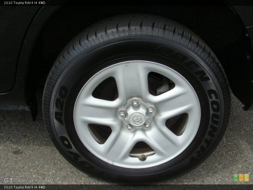 2010 Toyota RAV4 I4 4WD Wheel and Tire Photo #50527001