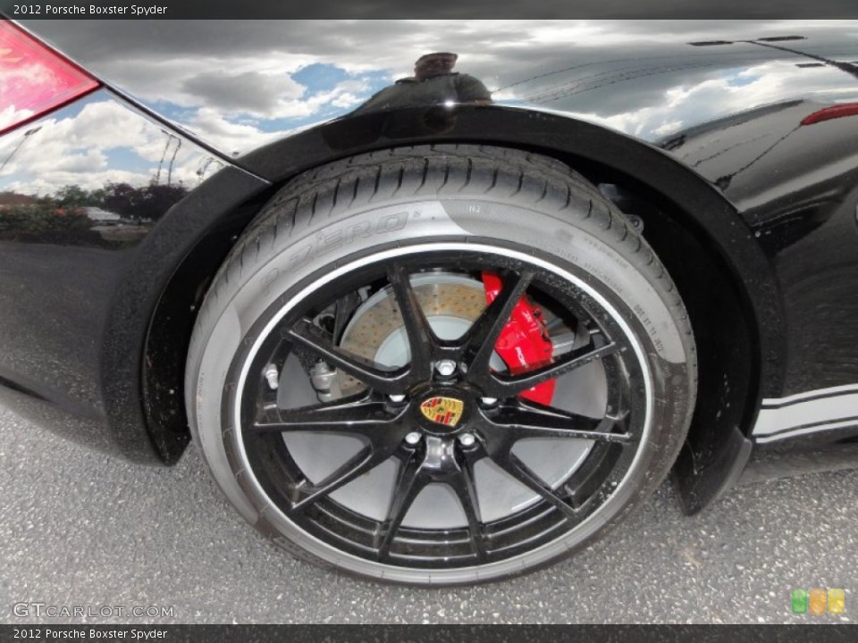 2012 Porsche Boxster Spyder Wheel and Tire Photo #50527976