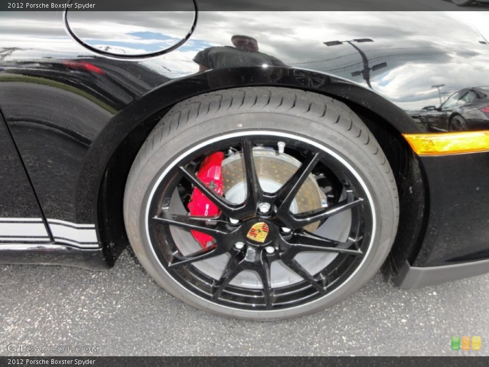 2012 Porsche Boxster Spyder Wheel and Tire Photo #50527992