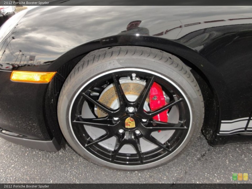 2012 Porsche Boxster Spyder Wheel and Tire Photo #50528026