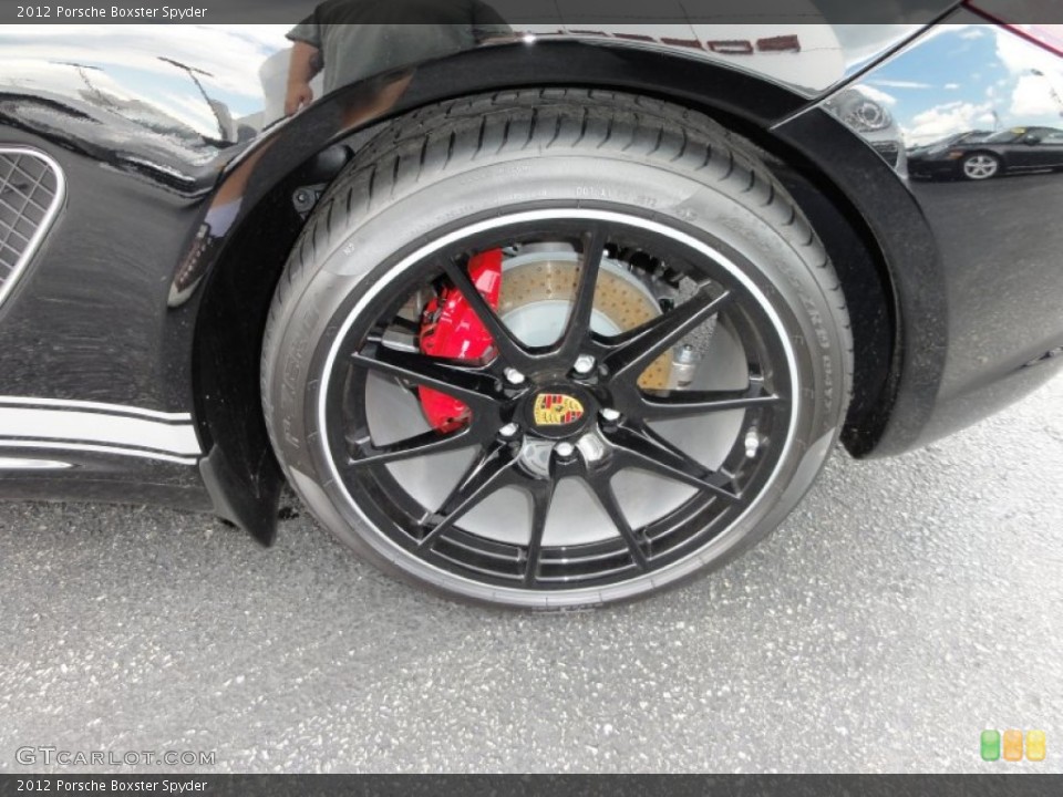 2012 Porsche Boxster Spyder Wheel and Tire Photo #50528043