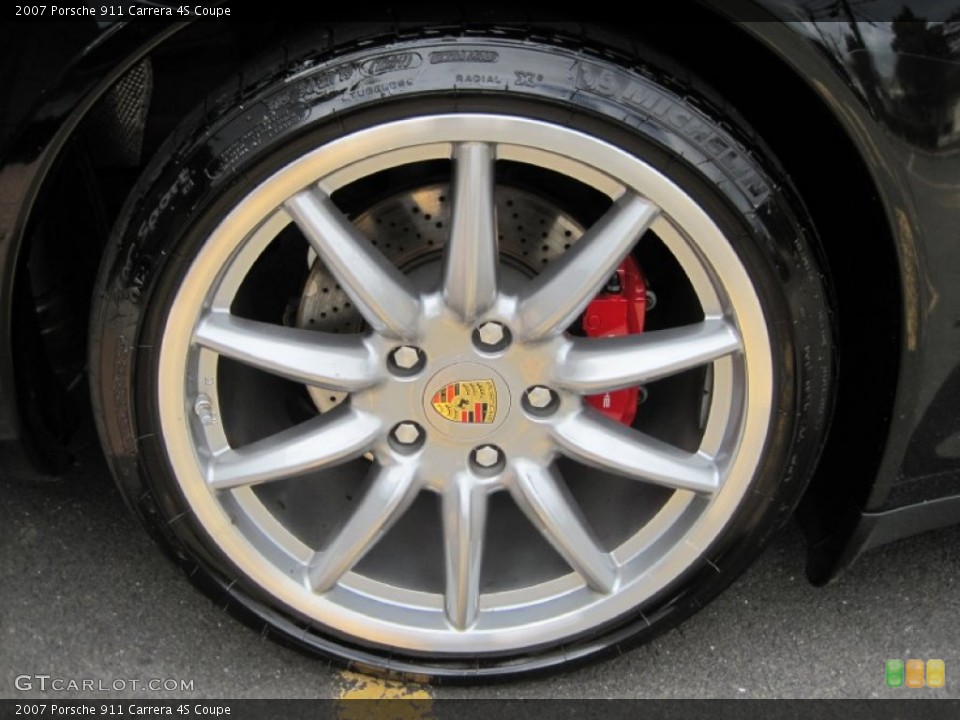 2007 Porsche 911 Carrera 4S Coupe Wheel and Tire Photo #50528560