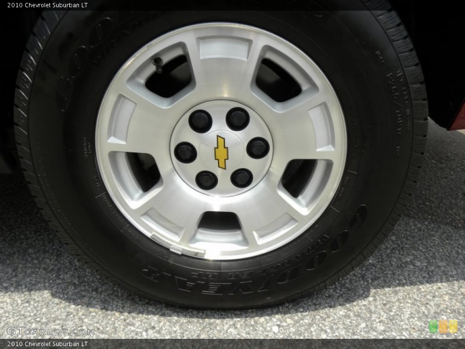 2010 Chevrolet Suburban LT Wheel and Tire Photo #50528770