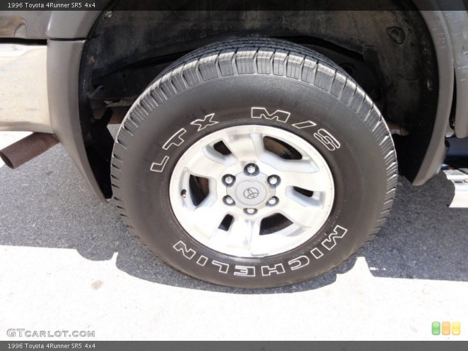 1996 Toyota 4Runner SR5 4x4 Wheel and Tire Photo #50530507