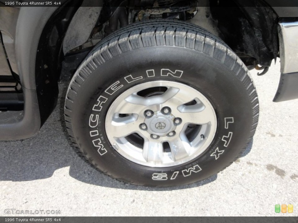 1996 Toyota 4Runner SR5 4x4 Wheel and Tire Photo #50530552