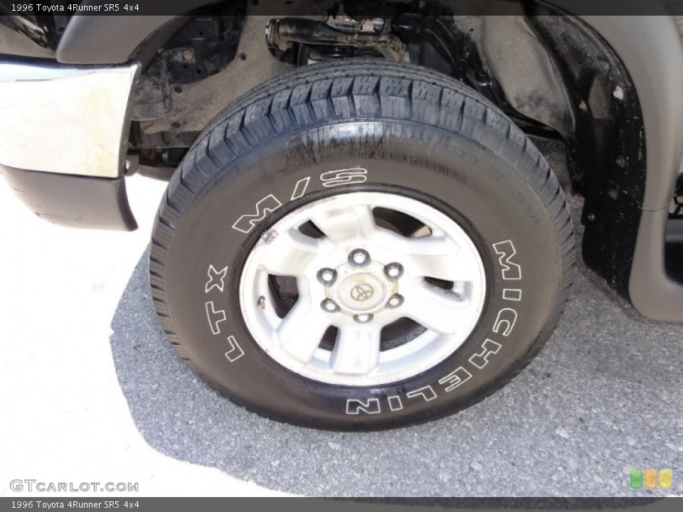 1996 Toyota 4Runner SR5 4x4 Wheel and Tire Photo #50530636