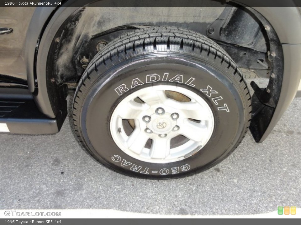 1996 Toyota 4Runner SR5 4x4 Wheel and Tire Photo #50530651