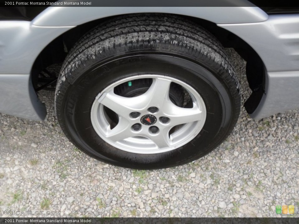 2001 Pontiac Montana  Wheel and Tire Photo #50533876
