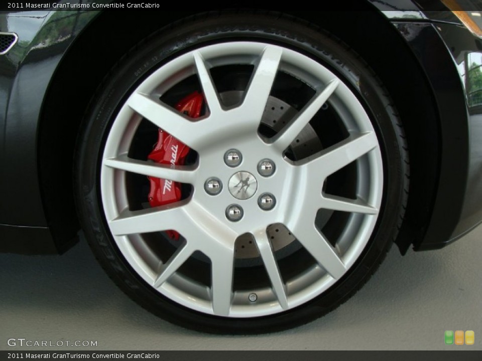 2011 Maserati GranTurismo Convertible GranCabrio Wheel and Tire Photo #50535685
