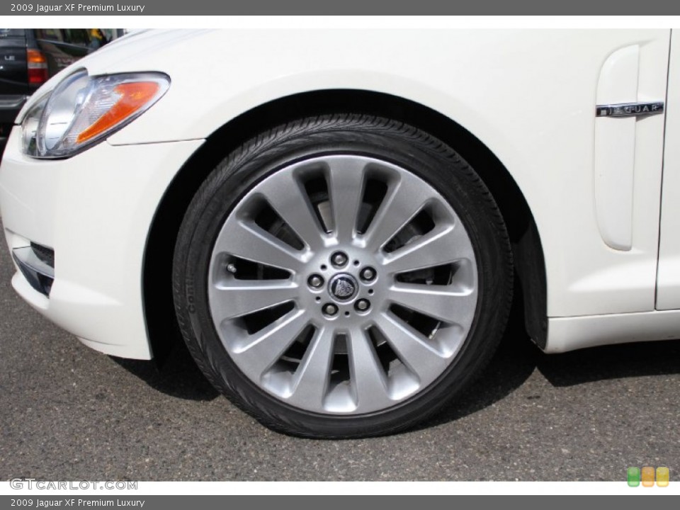 2009 Jaguar XF Premium Luxury Wheel and Tire Photo #50536060