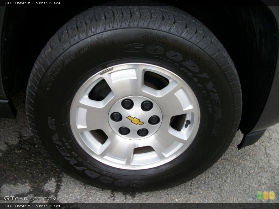 2010 Chevrolet Suburban LS 4x4 Wheel and Tire Photo #50539300
