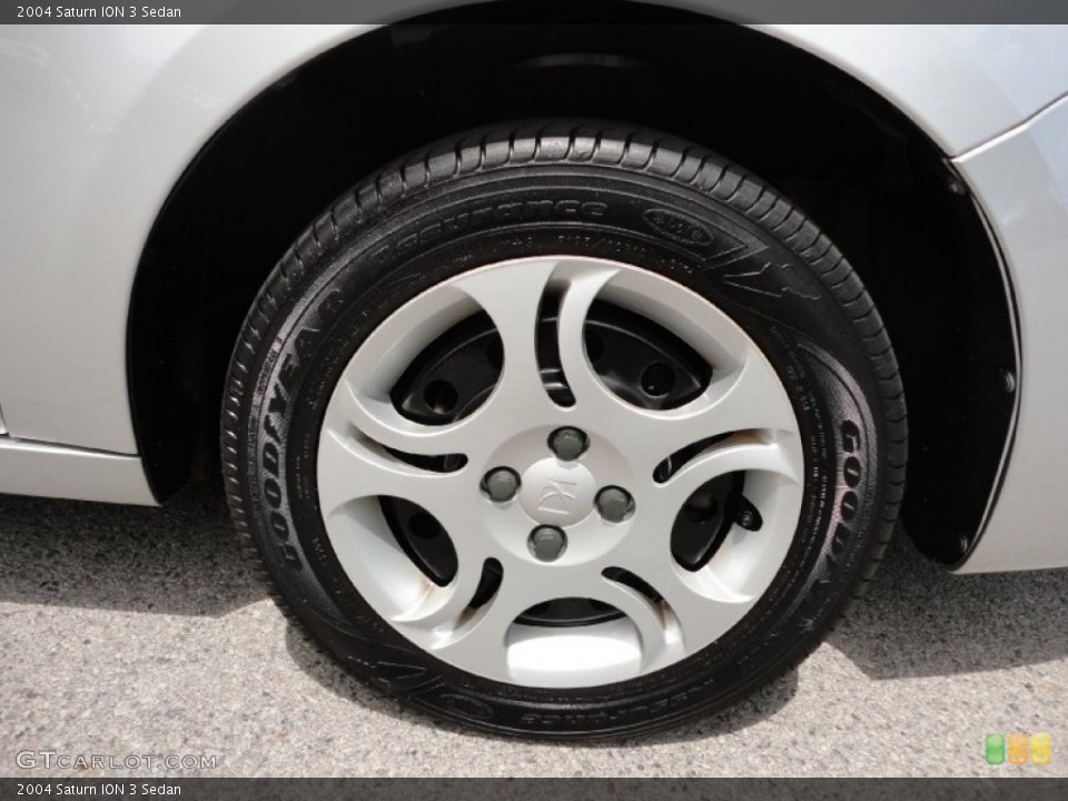 2004 Saturn ION 3 Sedan Wheel and Tire Photo #50540557