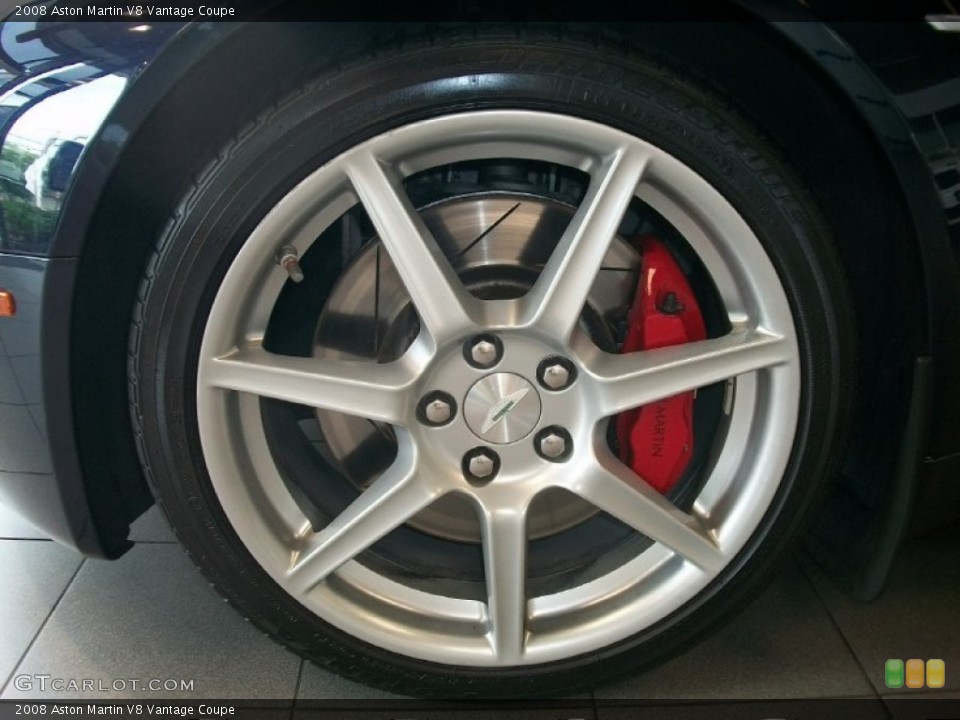 2008 Aston Martin V8 Vantage Coupe Wheel and Tire Photo #50543059