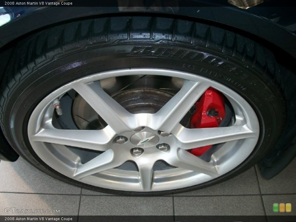 2008 Aston Martin V8 Vantage Coupe Wheel and Tire Photo #50543071
